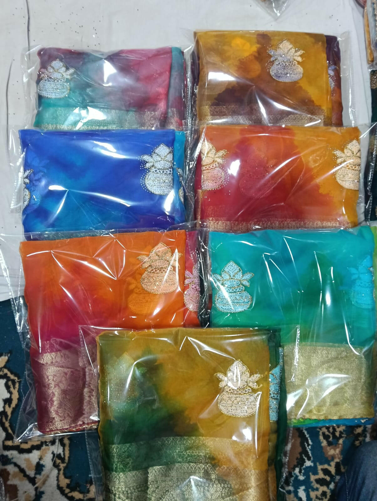 Organza Kailasha Saree.