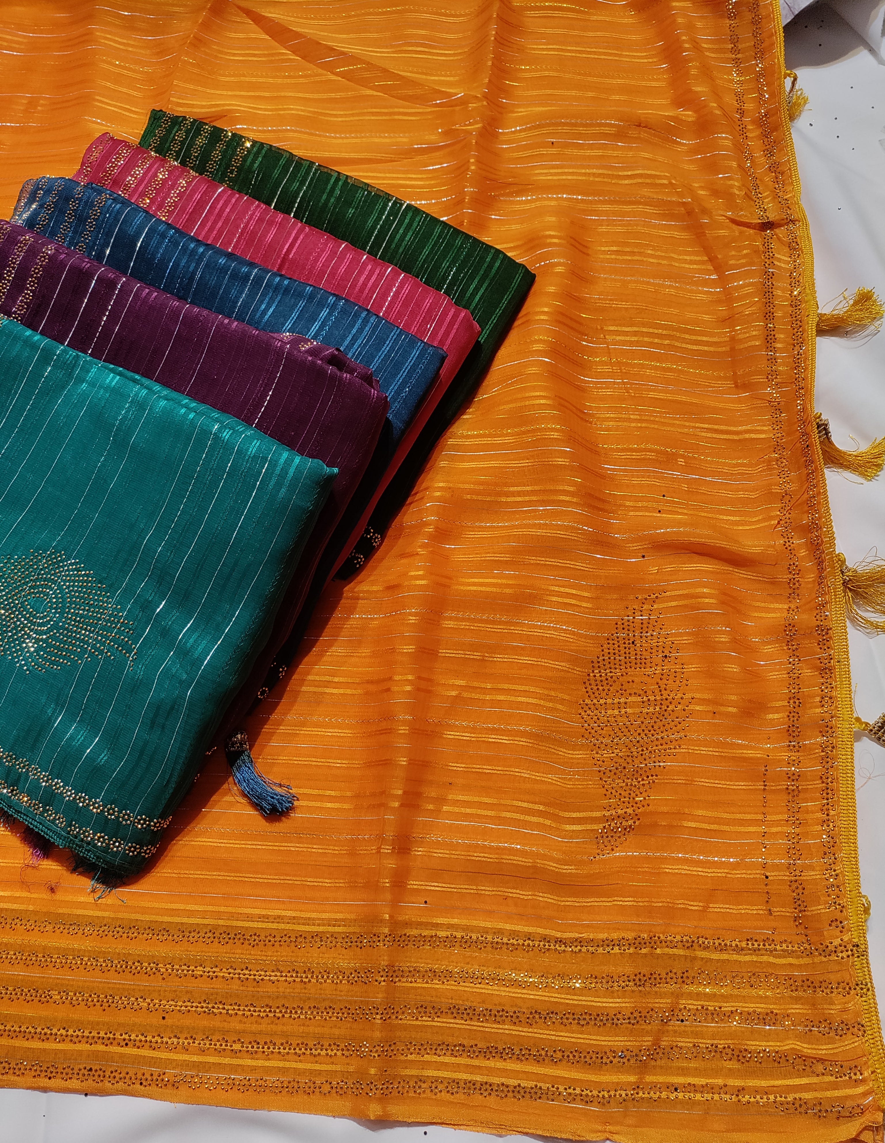 Anshika lining Saree