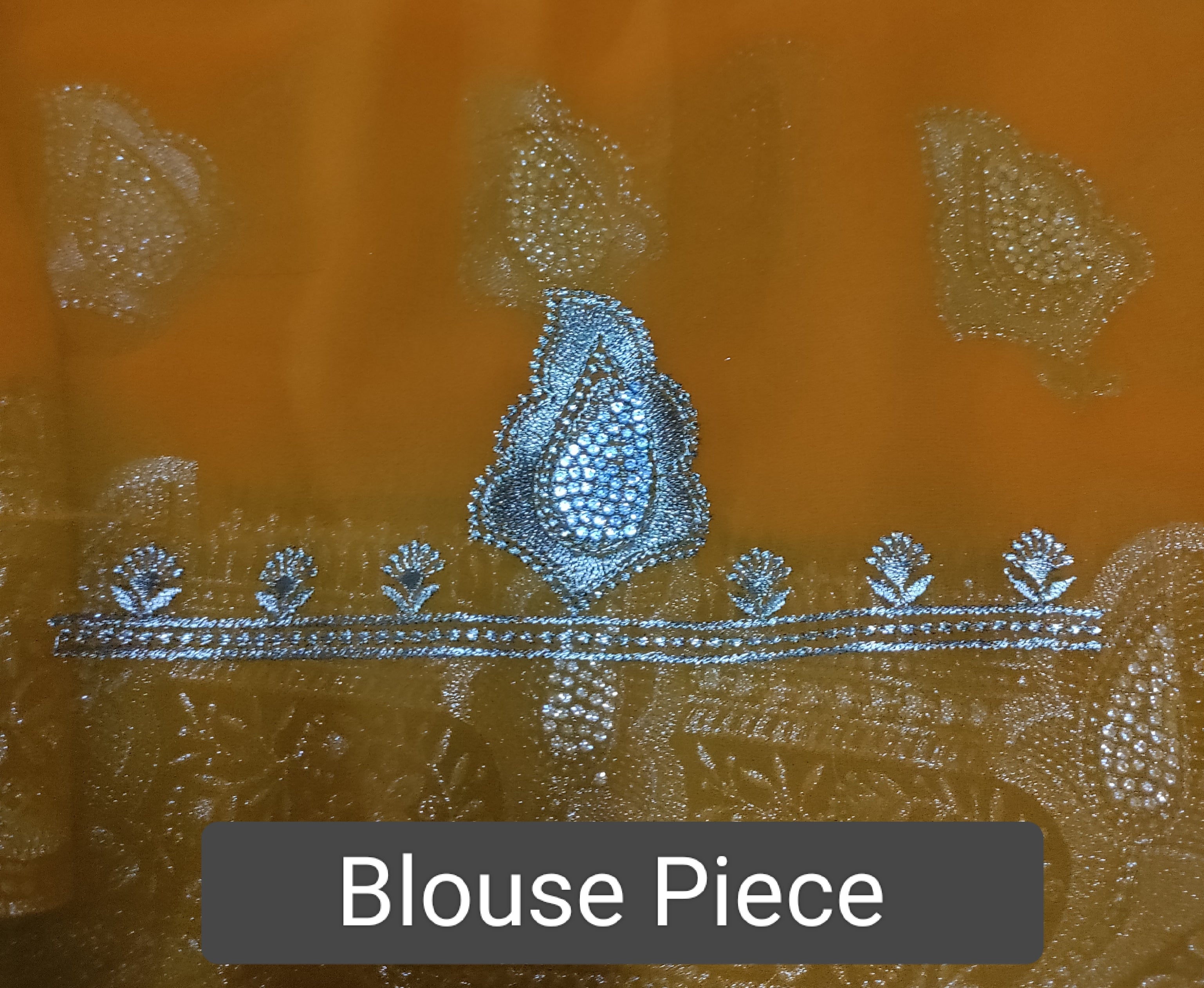 Zarkan Stone Work Saree