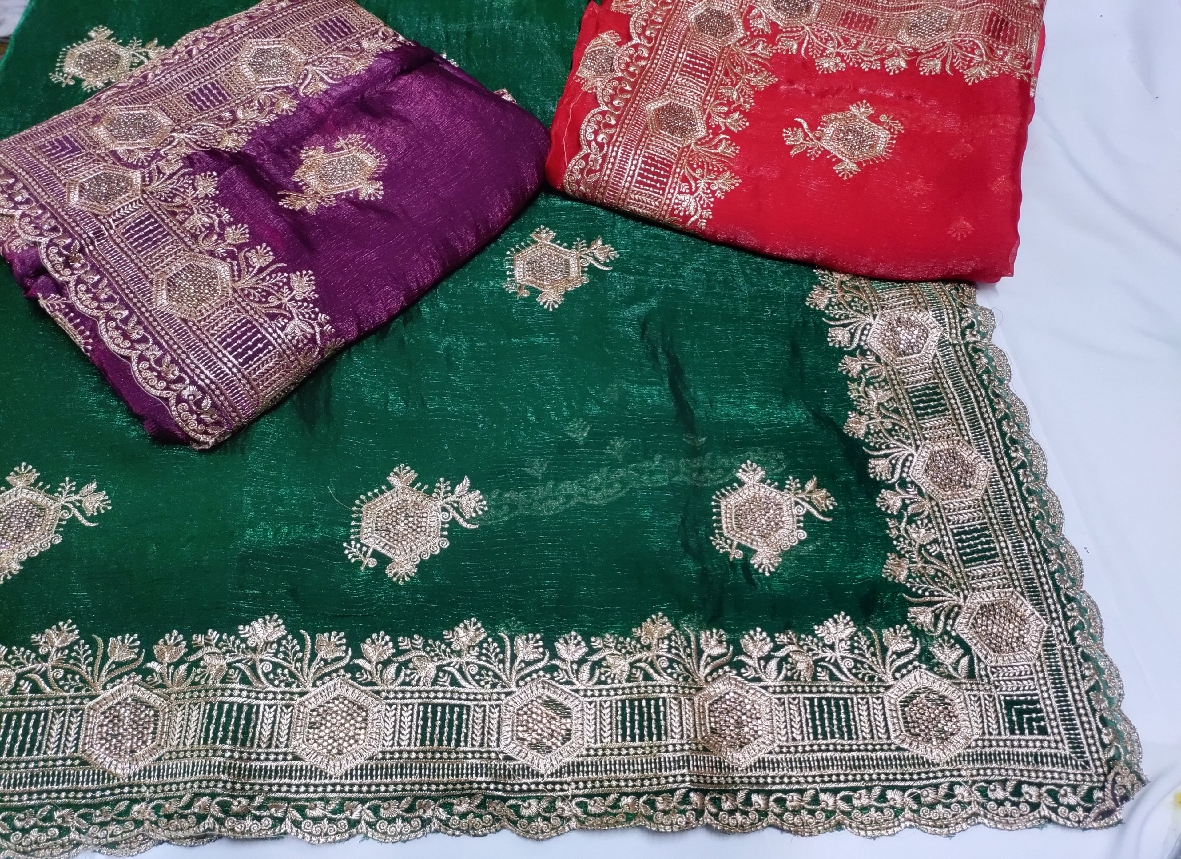 Jimmy Choo Stone Work Saree