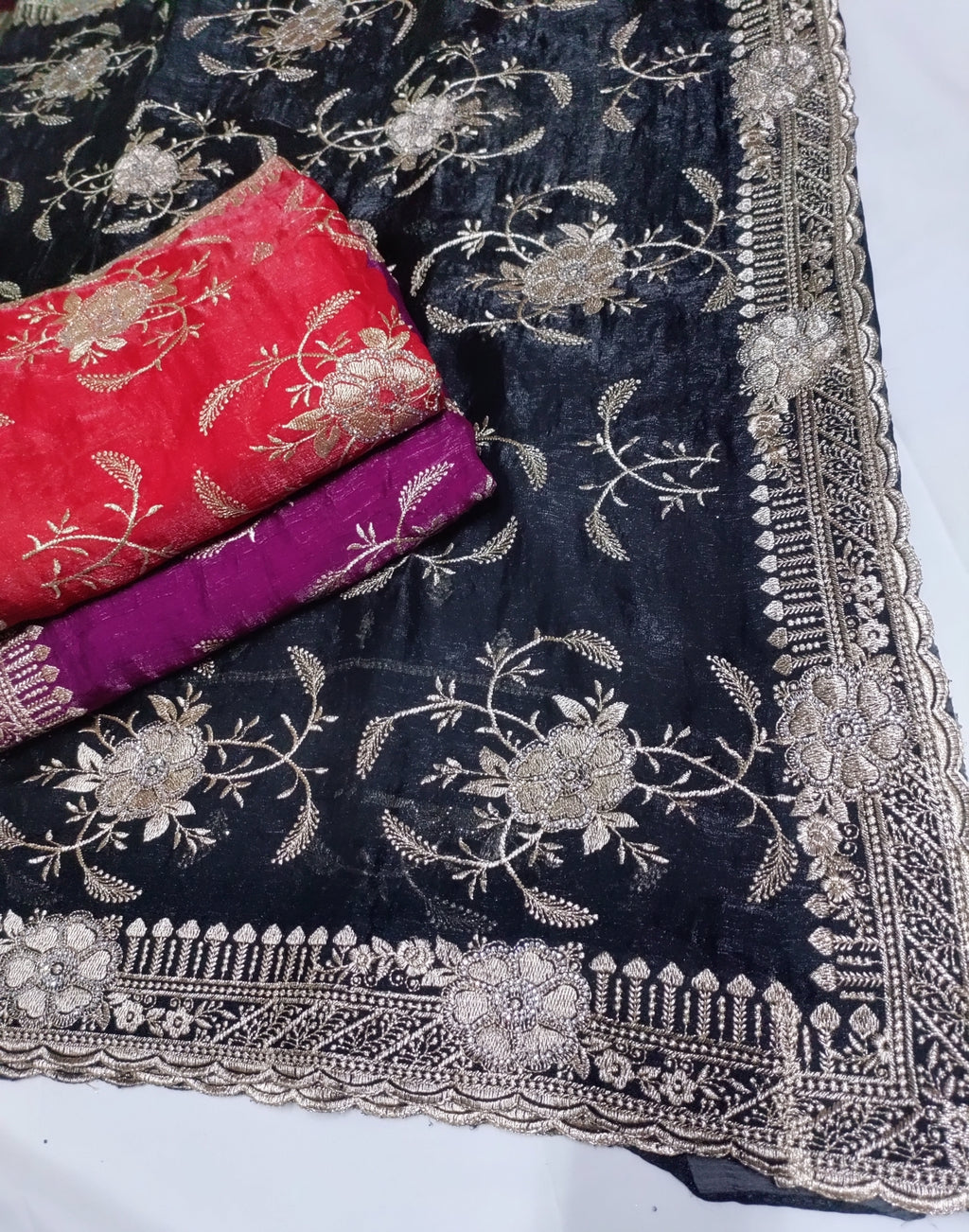 Jimmy Choo Stone Work Saree