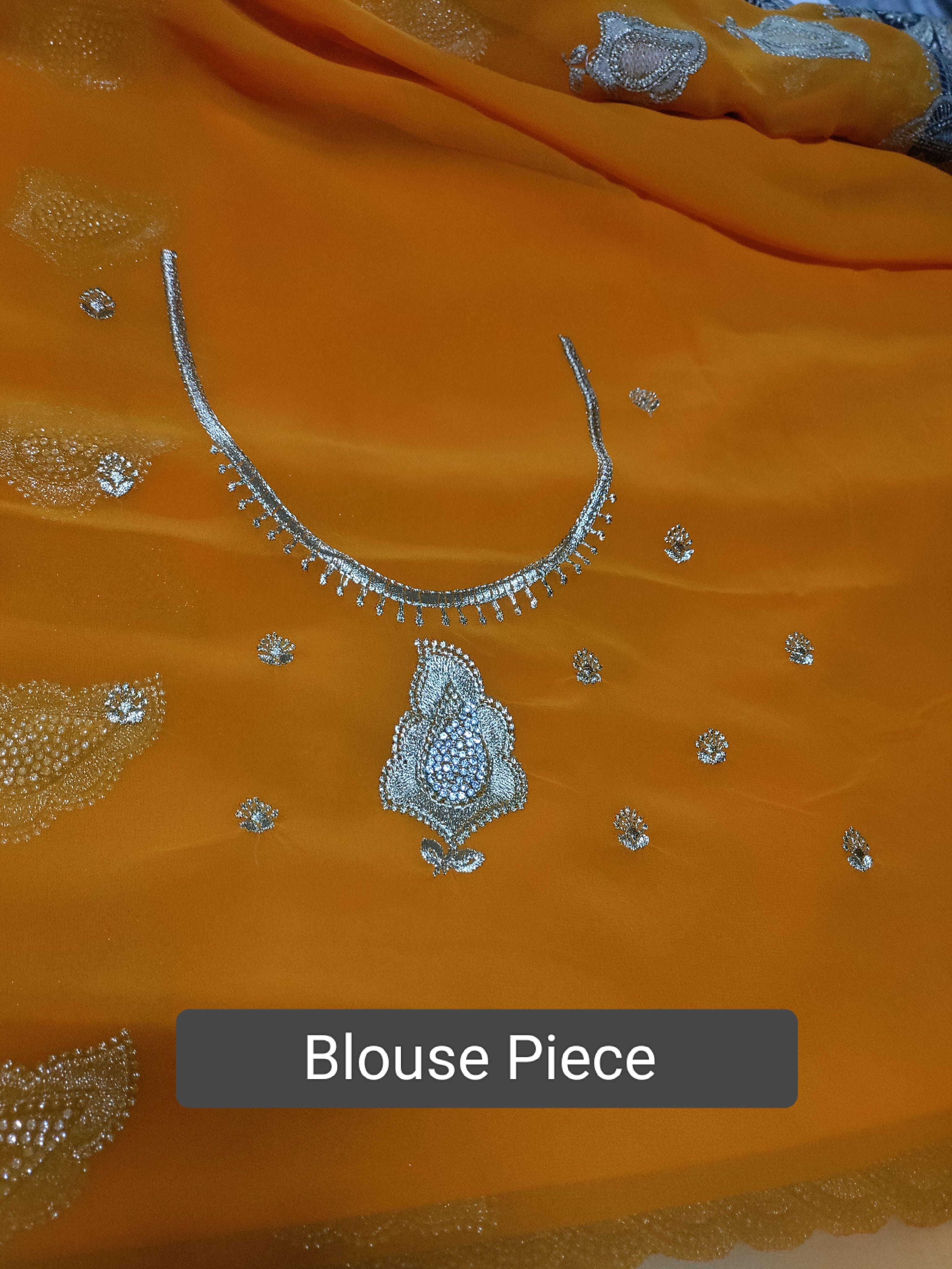 Zarkan Stone Work Saree